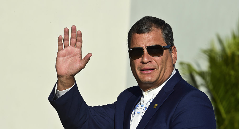 Rafael Correa: «Si siguen destruyendo Ecuador, volveré»