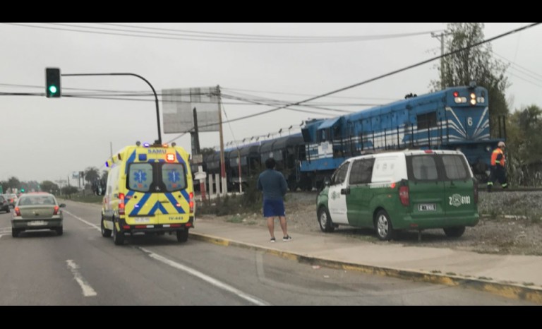 Sucedió en La Serena: Joven cruzó línea férrea y fue alcanzado por el tren
