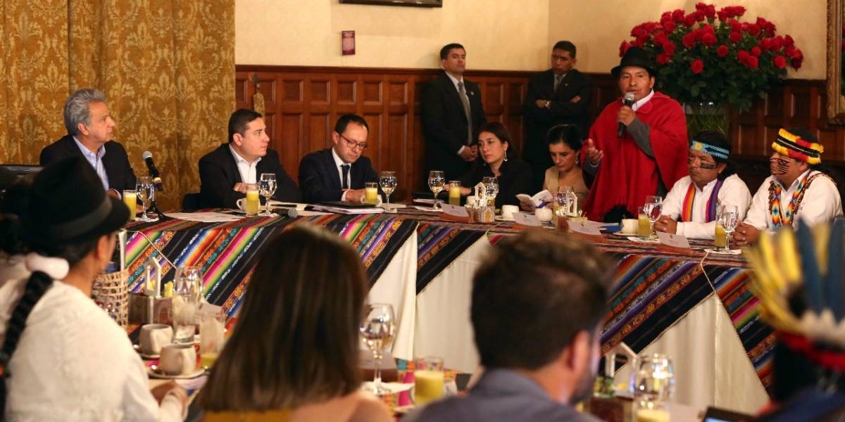 Ecuador: Gobierno y la mayor organización indígena retoman diálogo tras 7 años de confrontación