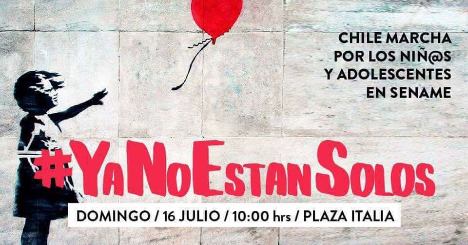 Crisis en el Sename: Anuncian marchas en Santiago, Concepción y Valparaíso