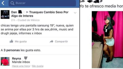 Trueque sexual en Facebook: La nueva y preocupante forma de prostitución