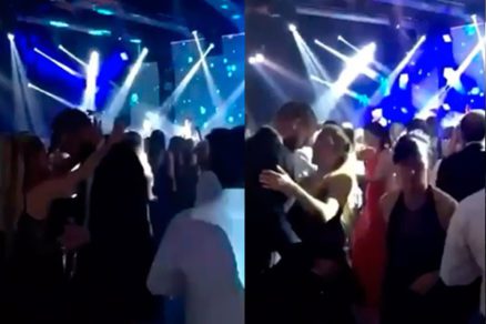 Filtran video donde Shakira le enseña a bailar a Piqué en matrimonio de Messi