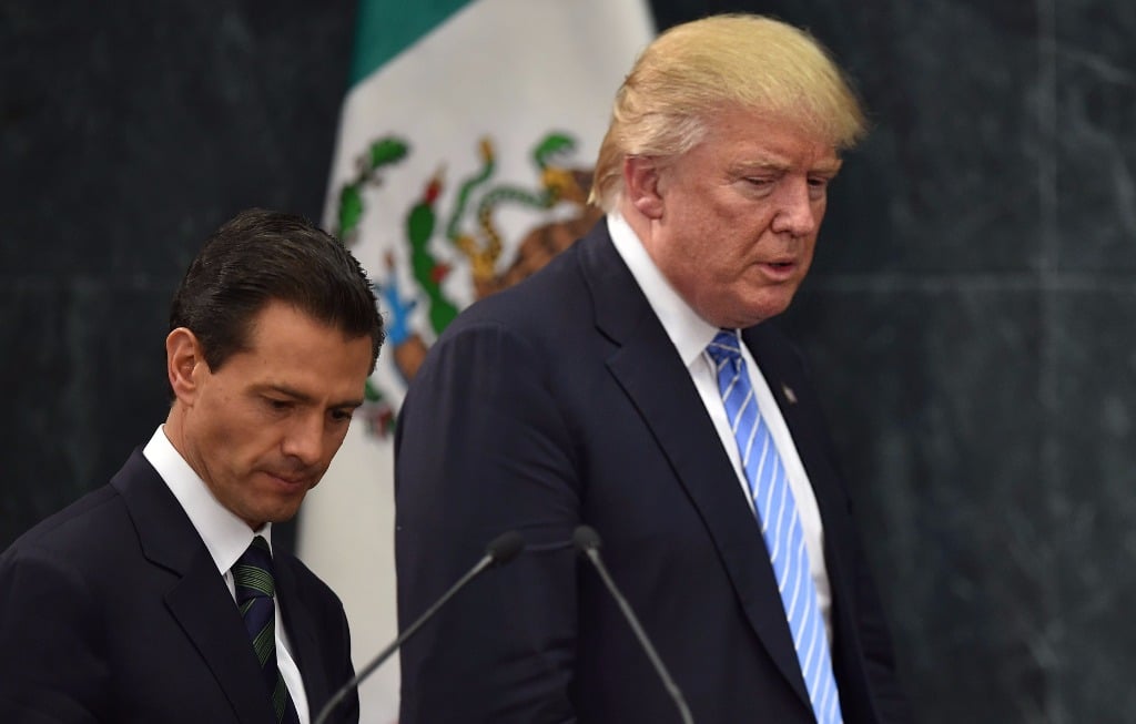 Trump admite por primera vez que no hará un muro en toda la frontera con México