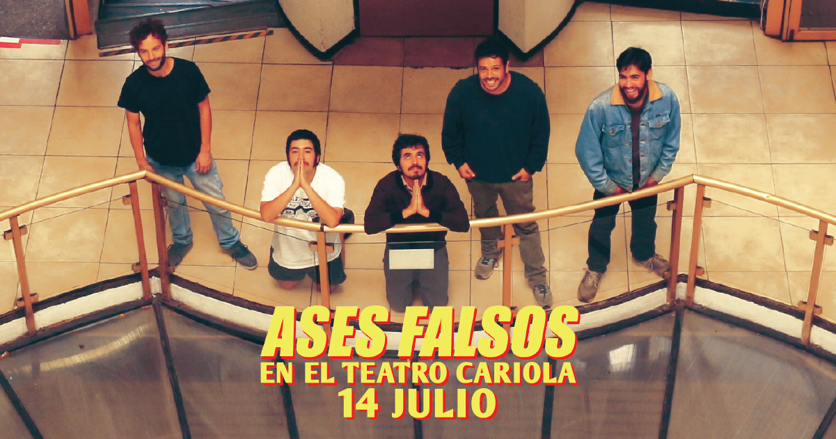 ¡Imperdible! Ases Falsos vuelve al Teatro Cariola el 14 de julio