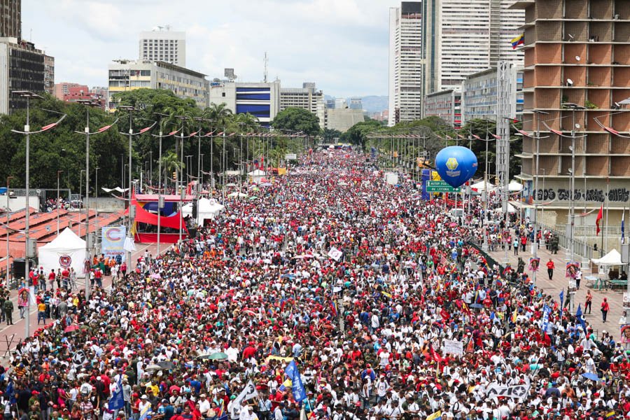 Venezuela: Multitudinario cierre de campaña por Asamblea Constituyente