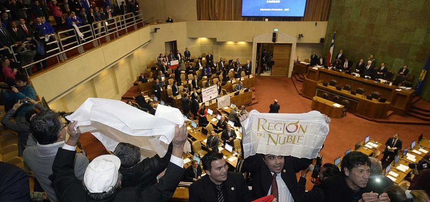 Senado despacha proyecto que crea nueva Región de Ñuble: Tendrá 3 provincias