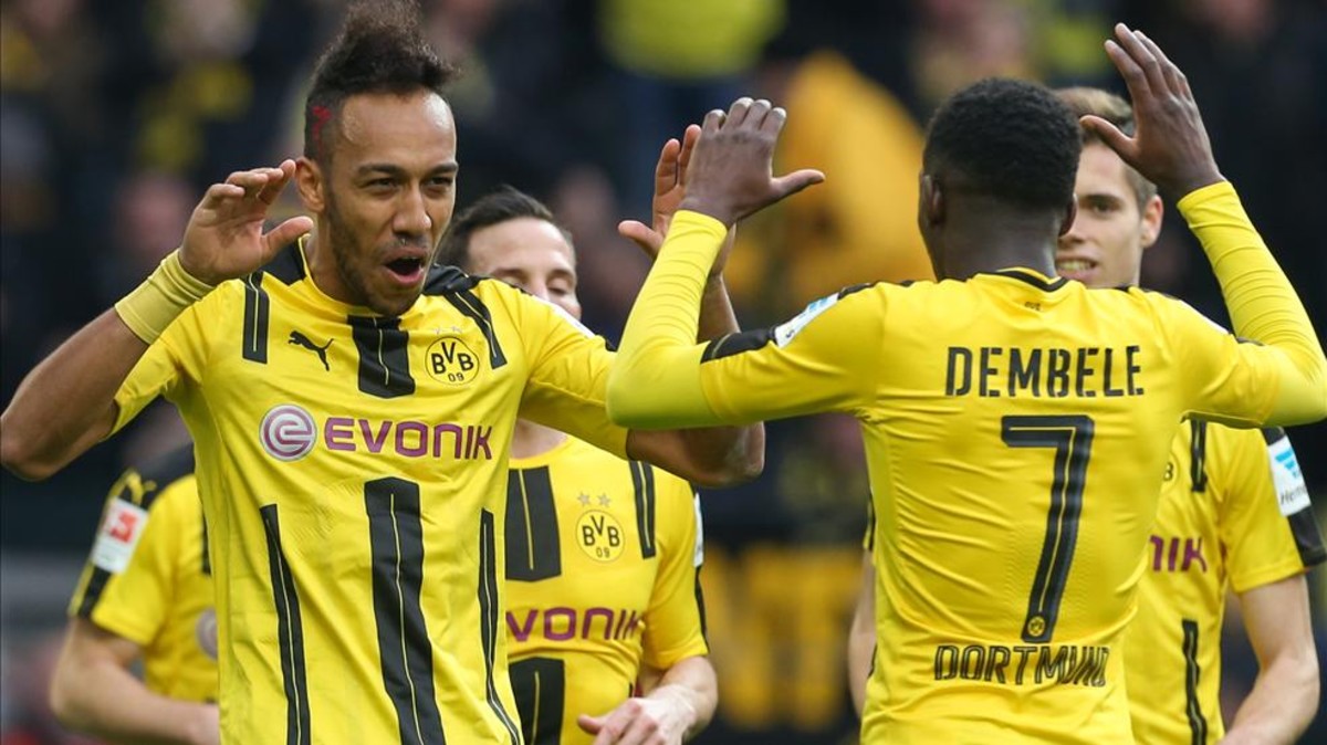 Borussia Dortmund sufre con «los rebeldes»: Ahora Aubameyang se va del entrenamiento