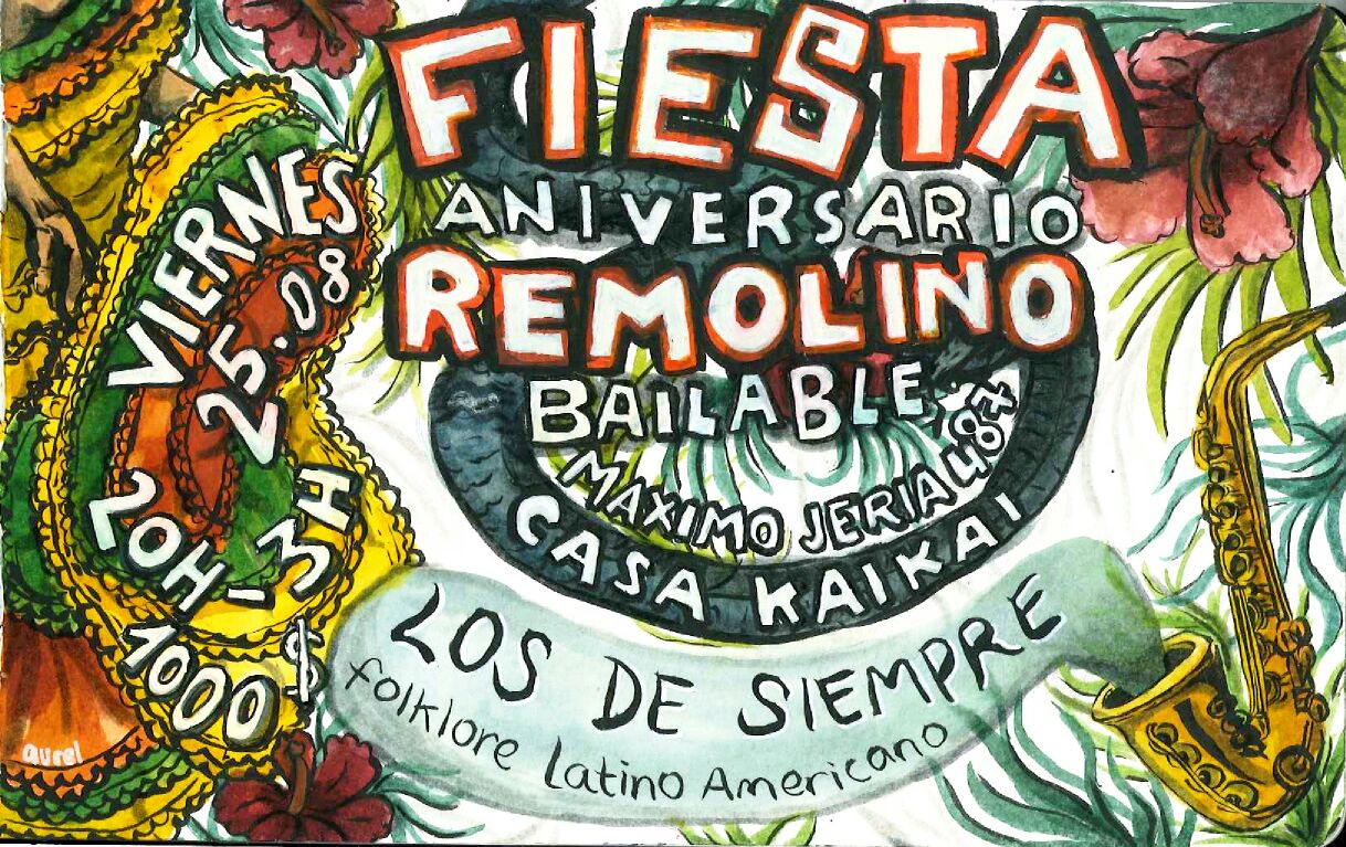 Asociación Musical Remolino continúa celebraciones de aniversario con batería de actividades en Santiago