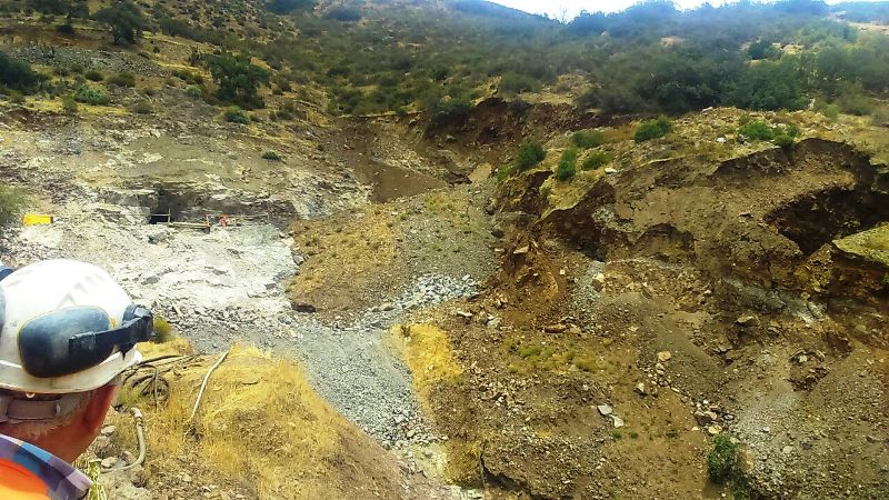 Catemu: Derrumbe mata a minero de 40 años en la mina de cobre Patricia