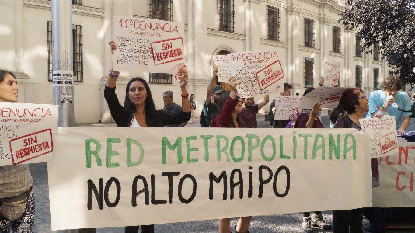Denuncian a Alto Maipo en Contraloría: «Se han cometido graves faltas a la institucionalidad ambiental»