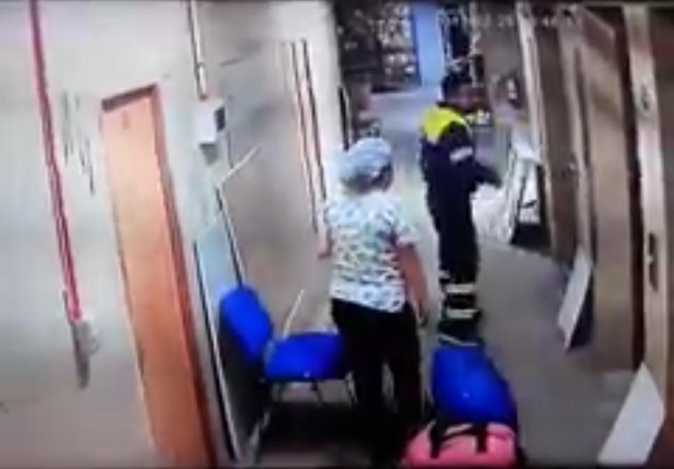 Detuvieron a paramédico que agredió a su pareja embarazada en Clínica Valparaíso