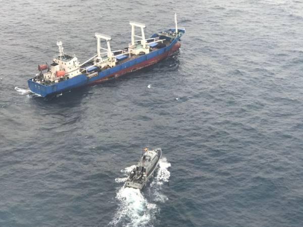 Desde 2014, Ecuador ha interceptado 18 barcos por pesca ilegal de especies protegidas