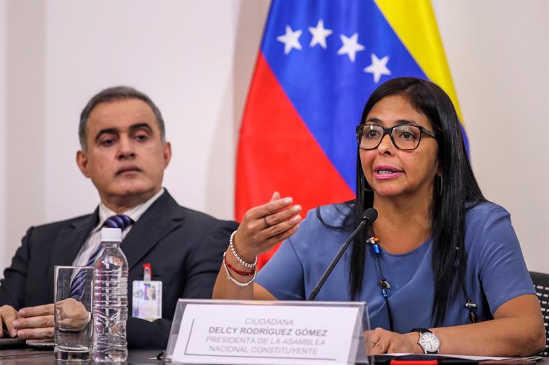 Delcy Rodríguez y decreto de Trump: «Se acaba de formalizar el bloqueo financiero contra Venezuela»