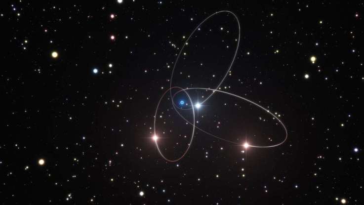 Observaciones de una estrella orbitando un agujero negro reafirman teoría de la relatividad de Einstein