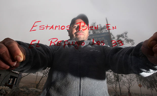 “Estamos bien en el refugio los 33”: Minero autor del mensaje permanece internado y con tratamiento psiquiátrico