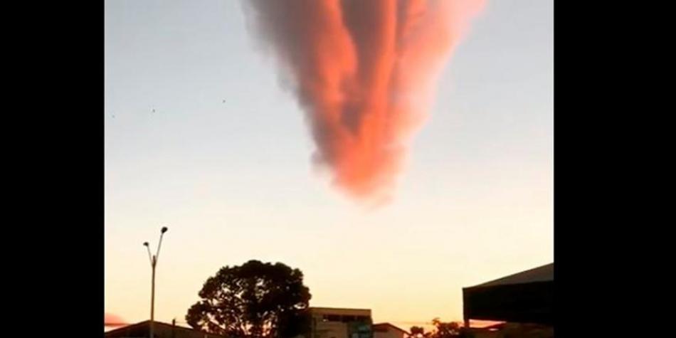 Nube ‘apocalíptica’ causó asombro y pánico en Brasil [VIDEO]