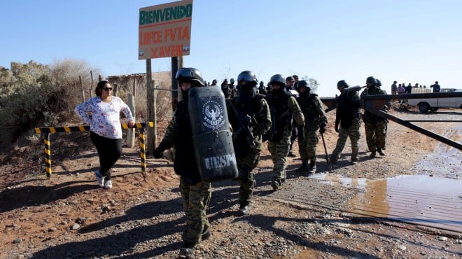 Desalojo a mapuches en Vaca Muerta, Argentina: “Nos plantaron pruebas para justificar la represión”