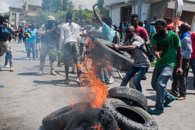 Haití: Miles de personas salen a las calles a protestar por ley de Presupuesto para 2018