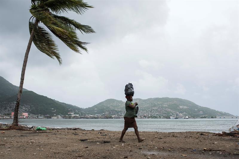 Unos 10.000 haitianos siguen desplazados por las inundaciones que dejó el huracán Irma