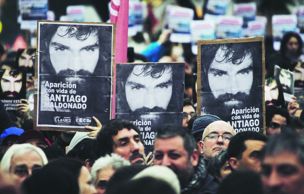 Duro informe de la ONU contra el accionar del Estado argentino en el caso de Santiago Maldonado