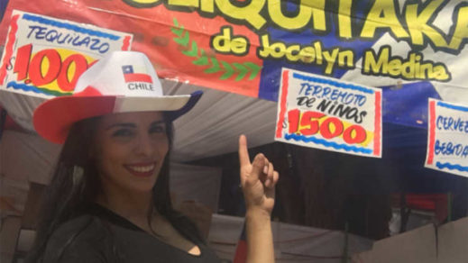 Ex chica «Yingo» Jocelyn Medina sorprendió con emprendimiento dieciochero