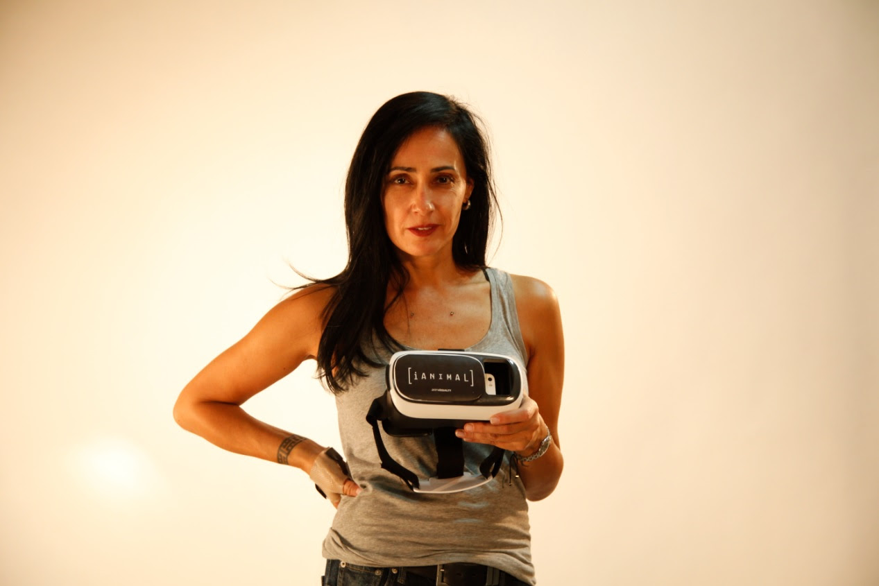 Carolina Gutiérrez se impacta con los mataderos a través de la realidad virtual