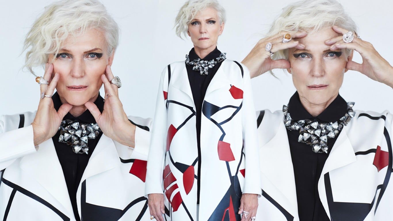 Conoce a Maye Musk la modelo de 69 años que es ahora una CoverGirl El
