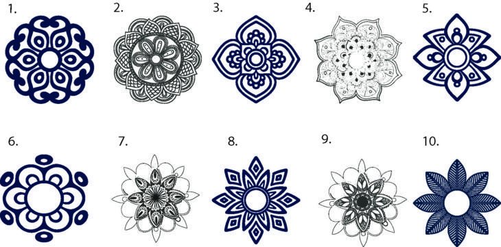 Elige un mandala y averigua aspectos ocultos de ti que desconocías