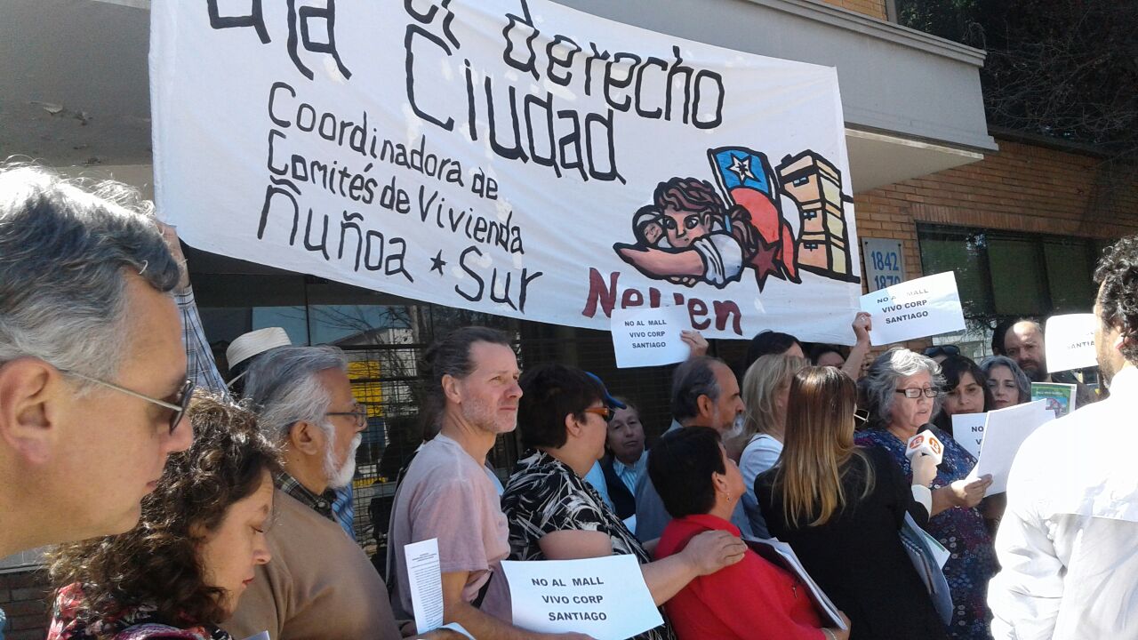 Vecinos de Ñuñoa rechazan construcción de Mall Vivo Santiago: «Sería un atentado para nuestra calidad de vida»