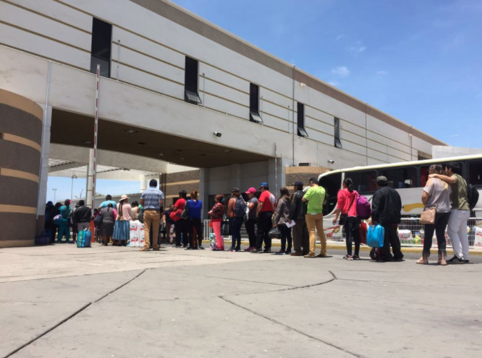 INDH realiza visita exploratoria para constatar vulneraciones de derechos humanos de migrantes en frontera Chile-Perú