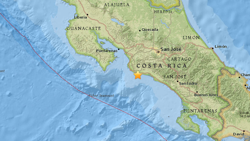 Costa Rica sufre un terremoto de magnitud 6,5 (VIDEO)