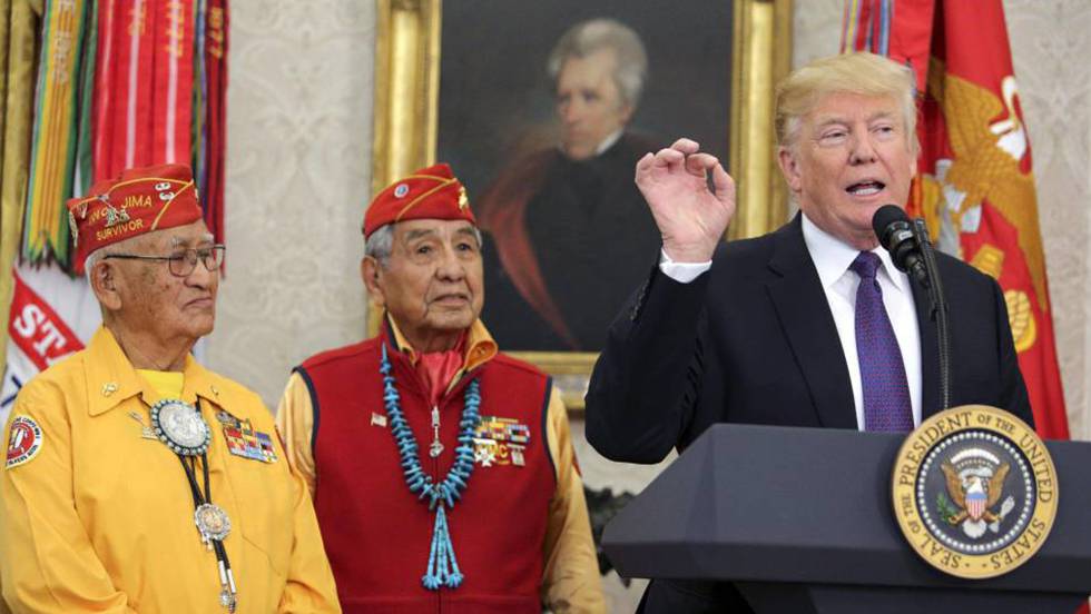 Estados Unidos: Trump ataca a una senadora llamándola “Pocahontas”