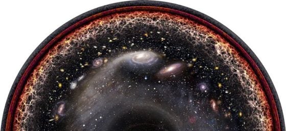 Artista argentino crea una imagen que reúne a todo el universo observable