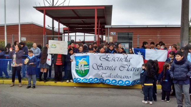 Talcahuano: Escuela lleva casi 8 años teniendo clases en containers tras ser destruida en terremoto del 27/F
