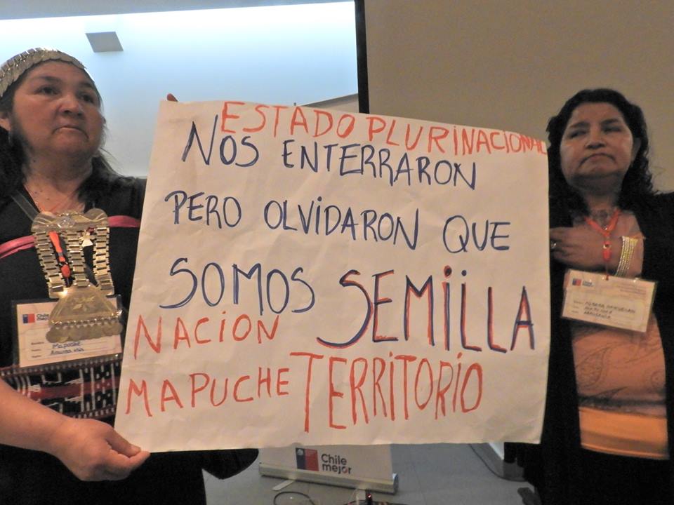 Consulta #constituyenteindigena: Pueblos no firman acuerdo con el gobierno de Chile