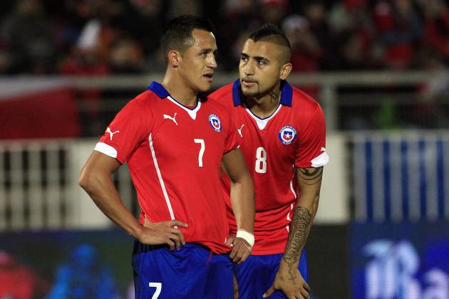 Vidal y Alexis en la selección mundial de los que «se quedan sin mundial»