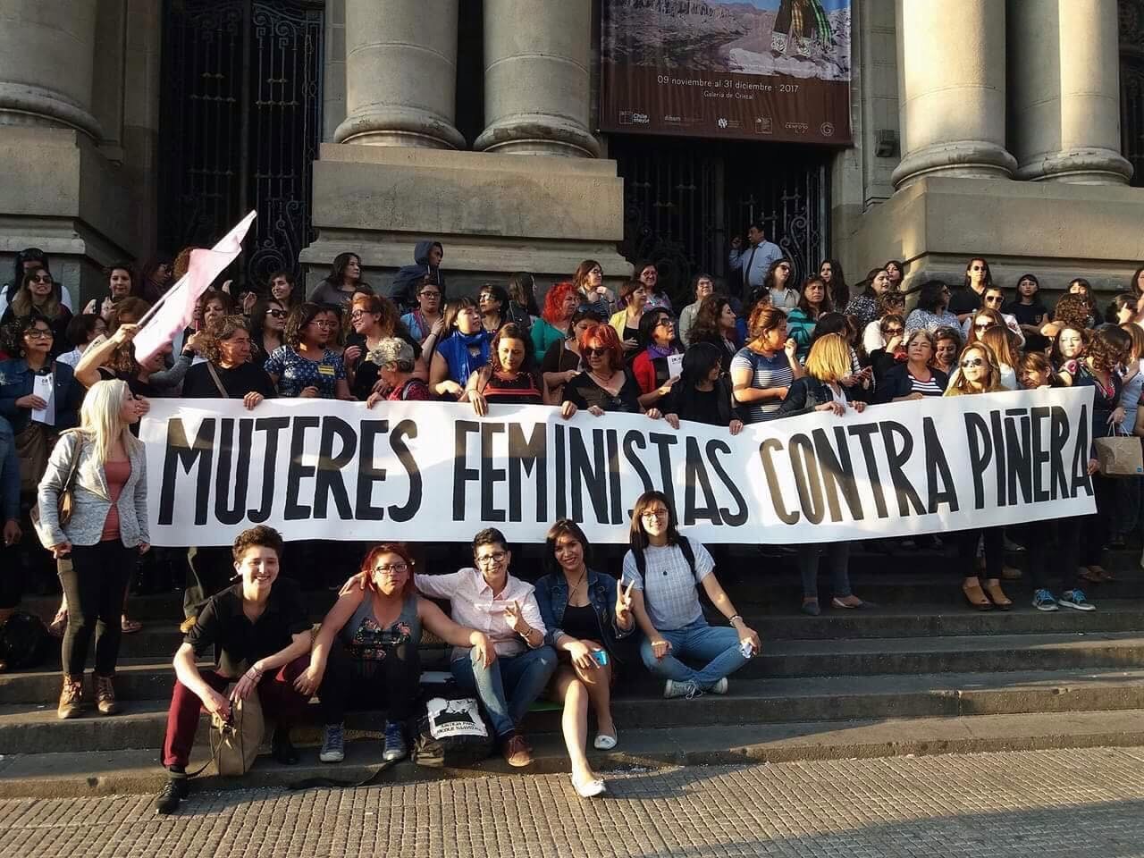 Decaración Pública de «Mujeres Feministas contra Piñera»