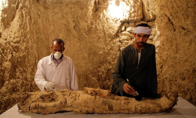Dos tumbas de 3.500 años fueron descubiertas en Luxor, Egipto