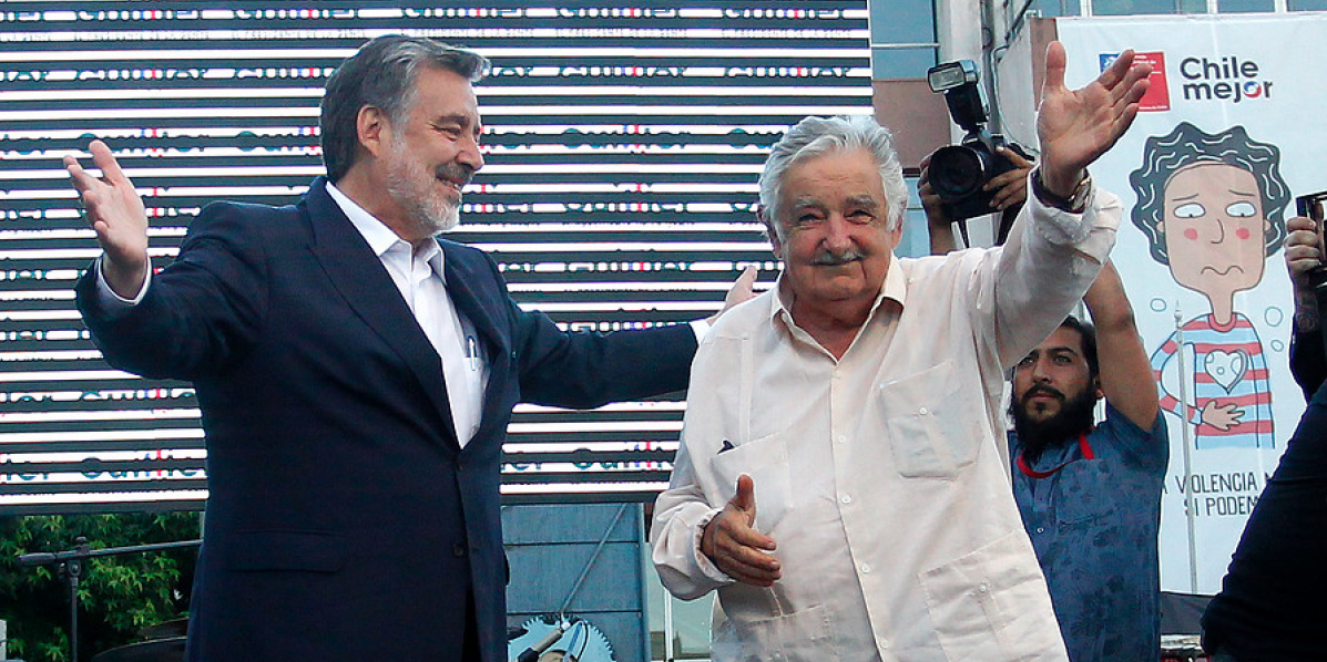 Pepe Mujica y respaldo a Guillier: «Estoy aquí porque Chile tiene un dilema muy importante”
