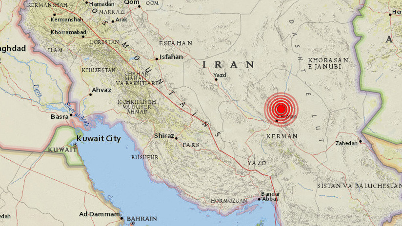 Irán: un sismo de 5,9 sacude al país