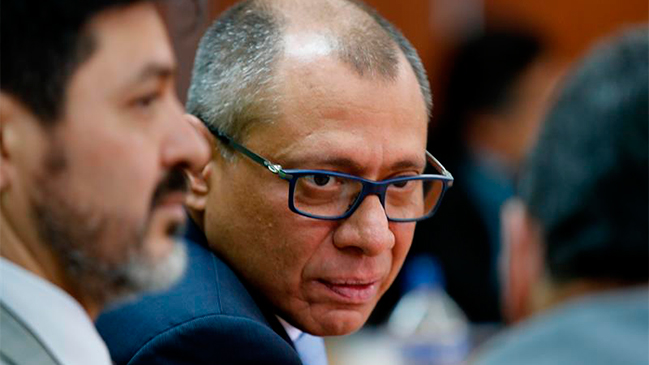 Vicepresidente de Ecuador es condenado a seis años de cárcel por el caso Odebrecht