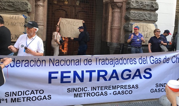 Histórico: Gasco vive su primera huelga en 161 años