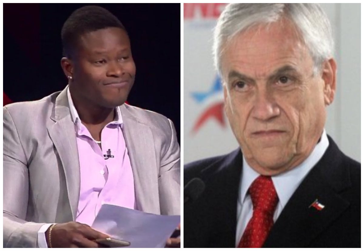 Givens descarta “mala intención” de Piñera por comentario racista pero lo llama a “tener cuidado con las bromas”
