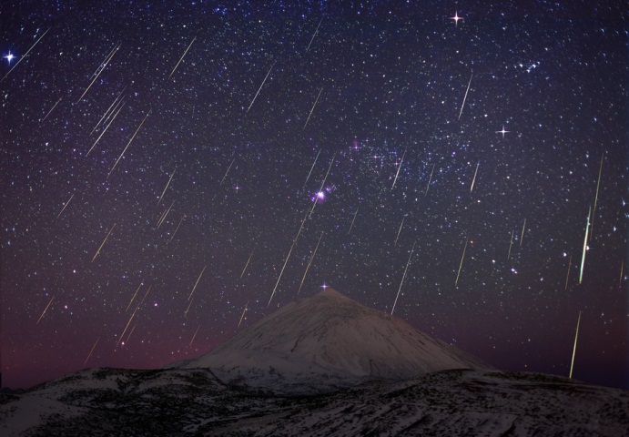 Esta noche es perfecta para ver las Gemínidas, la más importante lluvia de meteoros del año