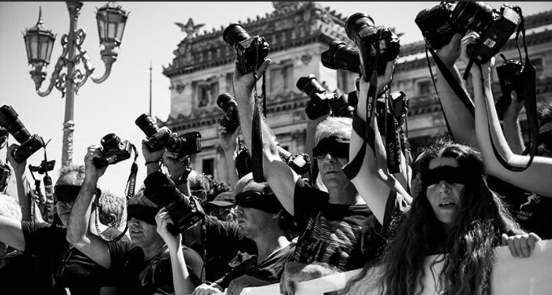 Argentina: reporteros marchan contra la represión sufrida en el gobierno de Macri