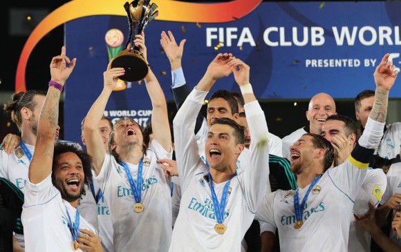 Cristiano Ronaldo cumple y dejó como campeón del Mundo al Real Madrid
