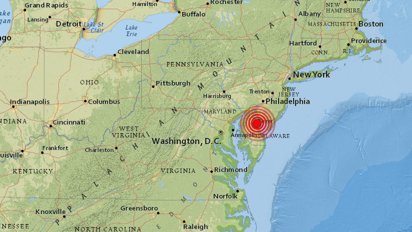 Estados Unidos: fuerte sismo se siente desde Nueva York a Baltimore