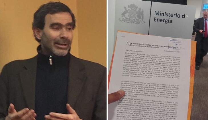 Organizaciones de Los Ríos solicitan salida del funcionario del Ministerio de Energía, Javier Zulueta