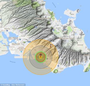 Clip | Expertos recrean cómo sería la explosión de un misil en Hawaii y así sería el nivel de destrucción
