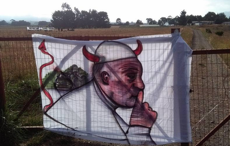 Comunidad Mapuche: Emplazamos a la Iglesia Católica y el Papa Francisco, a devolver las tierras usurpadas